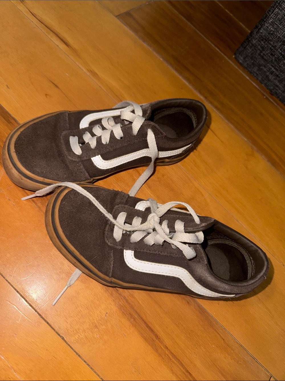 Kids Brown Vans